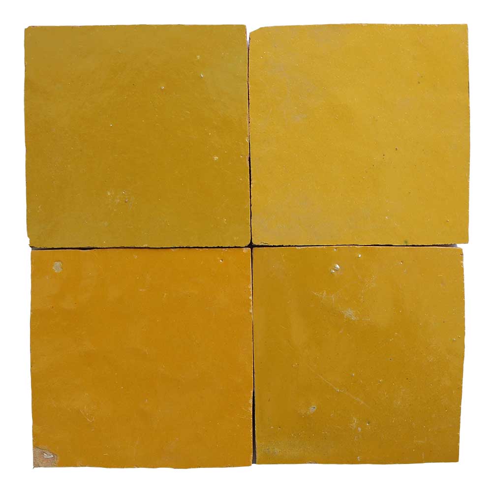 Yolk Yellow Zellige Tiles